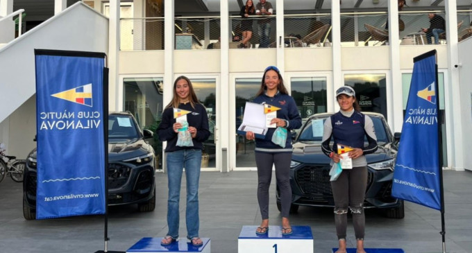 Blanca Ferrando se proclama campeona de España de ILCA 4 en el Club Nàutic Vilanova