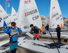 El equipo de ILCA 4 del CV Blanes ha debutado este 2026 en Masnou