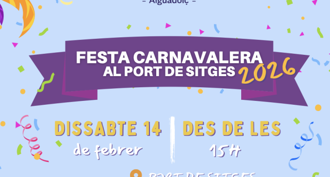 El Carnaval de Sitges 2026 arriba al Port de Sitges amb una gran festa carnavalera