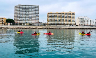 L’alumnat de la UEC de l’Escala s’implica en el projecte Surfing for Science en el municipi