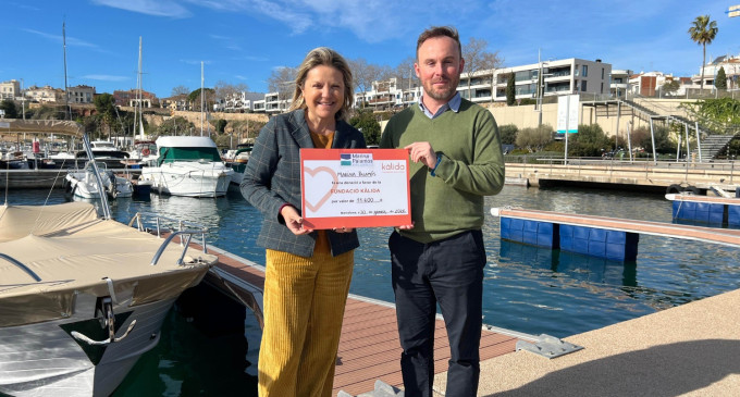 Marina Palamós reforça la seva col·laboració solidària amb la Fundació Kàlida