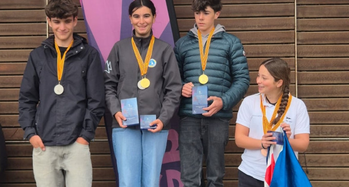 Excelentes resultados del Club Nàutic Salou en el Campeonato de Cataluña de Windsurf en Roses