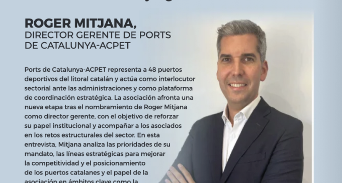 Roger Mitjana destaca la colaboración y la modernización como claves del futuro del sector náutico