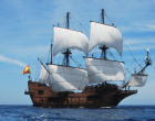 El Galió Andalusia arriba a Port Fòrum