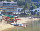 Los alumnos de 5º de primaria de Blanes finalizan el programa Esport Blau Escolar tras diez sesiones en el mar