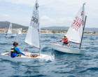 Los regatistas del Club Vela Blanes destacan en el Campeonato de Cataluña de Optimist disputado en Vilassar de Mar