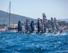 Final de alto nivel del Campeonato de Europa de Moth en L’Escala