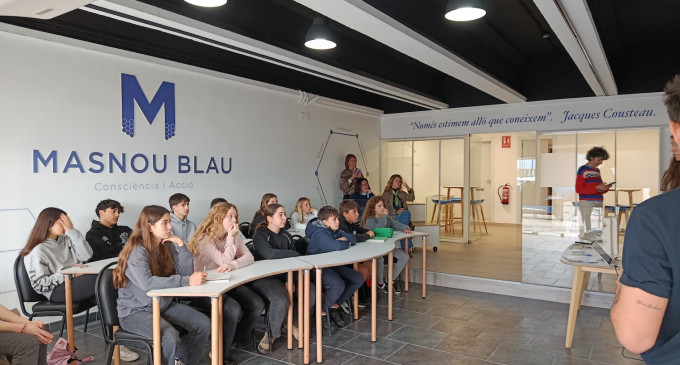 Port Masnou y el Institut Maremar impulsan un proyecto educativo pionero de cultura oceánica vinculado a la biodiversidad marina
