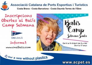 Inscriu-te al Balís Camp Setmana Santa amb descompte