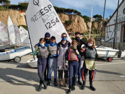 Concentració de tecnificació del CN Sant Feliu de Guíxols, el CV Blanes, el CN Cambrils i el CN El Balís