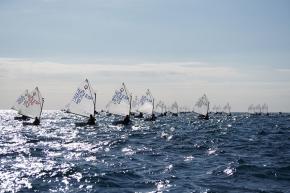 Iker Múgica i Joan Fargas pugen al pòdium de la regata Territori Mestral N2 Optimist del CN Cambrils