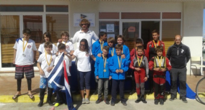 Campionat de Catalunya per Equips Optimist G2 al Port de Torredembarra